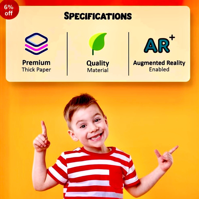 HoloKitab Augmented Reality 3D Interactive Nursery Rhymes for Kids: Enjoy 12 Delightful Rhymes in a Whole New Way!